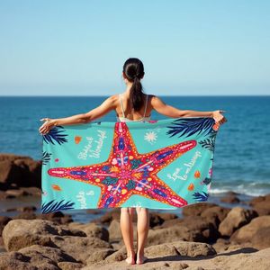 Nhanh Chóng Khô Tùy Chỉnh Thăng Hoa In Sợi Nhỏ In Tái Chế Cát Bãi Biển Miễn Phí Khăn Với Logo - Product Image 4