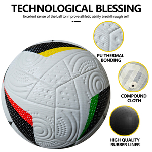 Palloni da Calcio Professionali di Alta Qualità, Cuciti a Macchina, Termosaldati, Leggeri, Impermeabili, Misura 5 per Accademie di Calcio - Product Image 2