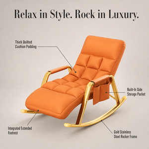 <span class=keywords><strong>Fauteuil</strong></span> relaxant ergonomique en cuir, canapé paresseux, <span class=keywords><strong>chaise</strong></span> inclinable de loisirs à bascule - Product Image 3