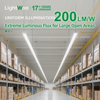 Sistema de Iluminación Lineal LED para Supermercados, Iluminación Continua en Fila, Comercial, 1.5M, Lámpara Colgante LED Regulable para Estacionamientos y Oficinas