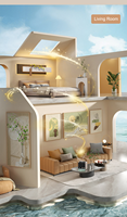 Diffuseur d'huiles essentielles de luxe avec deux bouteilles Diffuseur électrique de parfum de maison intelligente haut de gamme Machine à parfum en gros