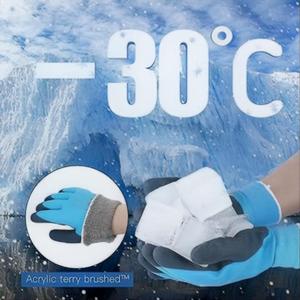 Gants GREATFLEX imperméables en latex double couche, résistants à l'abrasion, durables, avec poignets tricotés, pour la production manuelle, antidérapants - Product Image 1