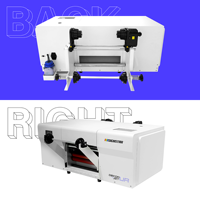 Máquina de Impresión UV para Etiquetas de Cristal de 30 cm, Equipada con EPSON I3200HD para Fabricación de Juguetes, Embellecimiento, Transferencia sin Burbujas