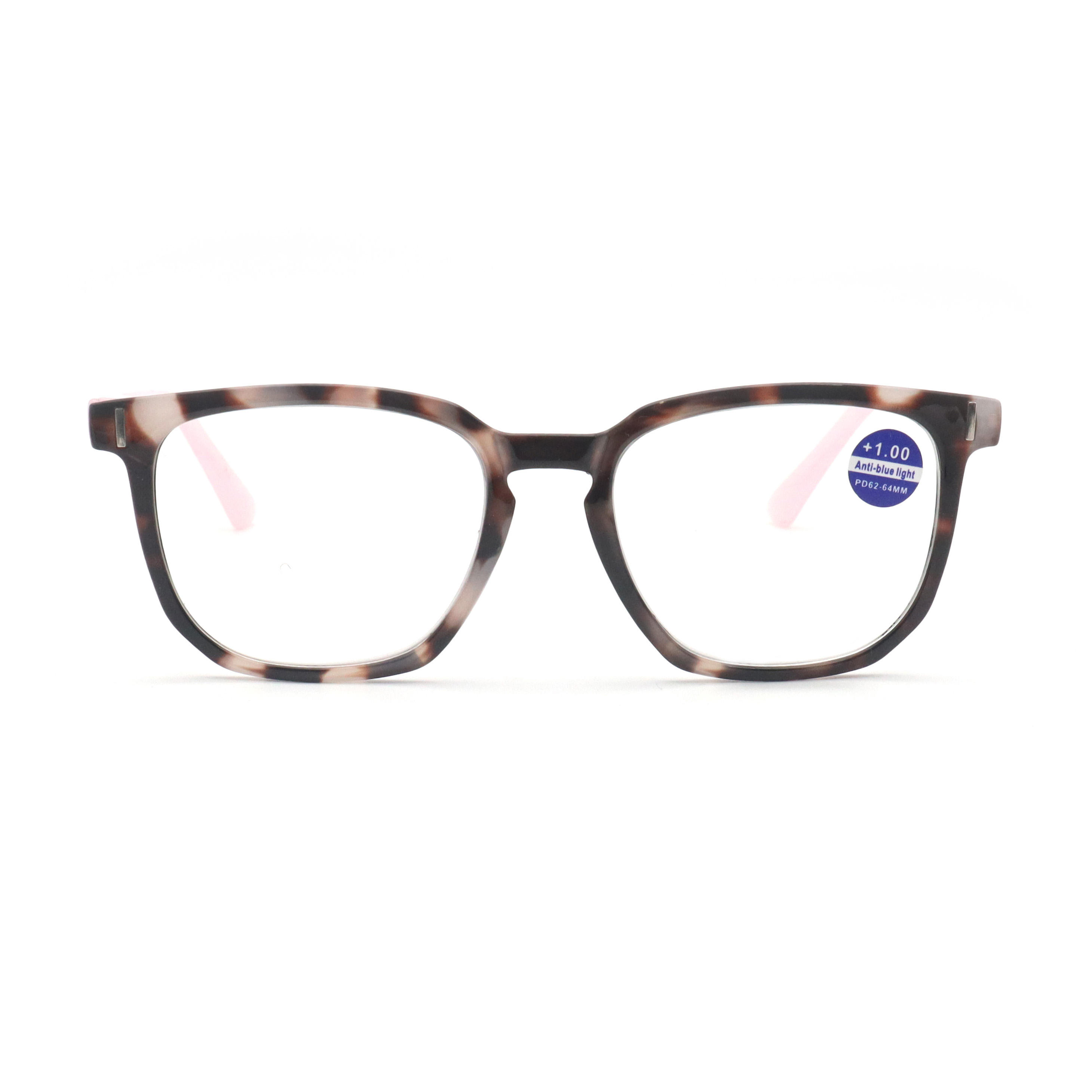 PC Squared Frame Presbyopia Glasses High Quality Women Men Corrective Eyeglasses Classic Reading Glasses