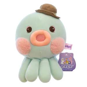 Peluches de Pulpo, Juguetes de Peluche Suaves y Lindos, Decoración de Habitación Kawaii, Peluches para Bebés, Niños, Regalos de Cumpleaños, Brinquedos - Product Image 1