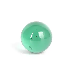 HY热风格绿色不规则尺寸天然水晶绿色玻璃球愈合水晶石电镀装饰礼品天然工艺品