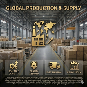 <span class=keywords><strong>Machine</strong></span> à <span class=keywords><strong>laver</strong></span> les chaussures Luyang Technology, nouvelle, entièrement automatique, à <span class=keywords><strong>tambour</strong></span>, pour usage domestique, antibactérienne, désinfectante, capacité 25 kg - Product Image 6