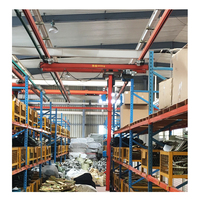 Pont roulant léger ergonomique EOT de 1 à 2 tonnes pour rayonnages de stockage et ateliers - Prix