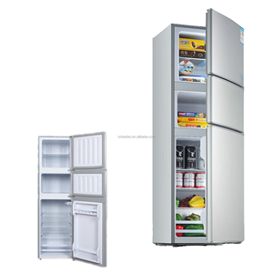 New Three-door Compressor <b>Refrigerator</b> Home Bottom Freezer Large Capacity 206 Litre Factory Sales Price Is Cheap <b>Refrigerator</b> - Product Image 3