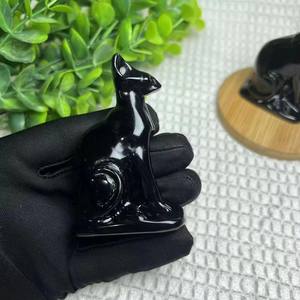 Artisanat de sculpture de <span class=keywords><strong>chat</strong></span> naturel, artisanat en cristal poli, décoration d'intérieur, modèle de <span class=keywords><strong>chat</strong></span> <span class=keywords><strong>égyptien</strong></span> sans poils - Product Image 3