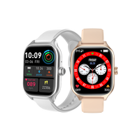 Nouvelle Arrivée 2025 Montre Connectée Unisexe 41-43mm Écran AMOLED IP67 Caoutchouc Magnétique Sans Fil Suivi du Sommeil Calendrier Réveil Réponse aux Appels