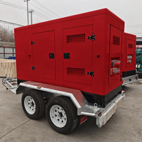 Groupe électrogène silencieux haute vitesse 80 kW 100 kVA, 1500/1800 tr/min, tout cuivre, démarrage automatique, système de refroidissement par eau, option ATS, 50/60 Hz
