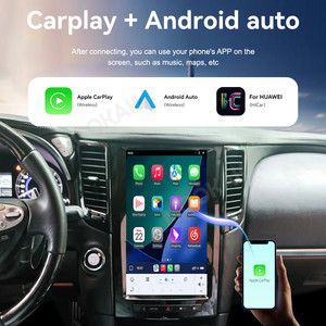 วิทยุ MOOKAKA ขนาด 13.8 นิ้ว สำหรับ Infiniti FX35/25/37/50 ปี 2007-2013 QX70 ปี 2013-2019 รองรับ CarPlay หน้าจอเล่นวิดีโอ 4G DSP Android 14 GPS - Product Image 4