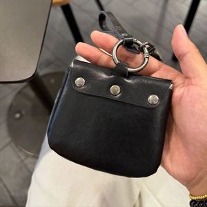 Small Wrist Neck Hanging Storage Purse Leather <b>Mini</b> Earphone case Fashion Accessory <b>Bag</b> Multi-way Carry Earbud Coin <b>Bag</b> - Product Image 4