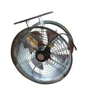 High quality greenhouse fan 400 500 mm hanging type air circulation fan for poultry farms air ventilation