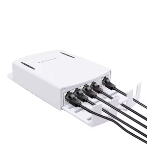 Extenseur POE étanche à 5 ports pour extérieur, 600 Mbps, Plug & Play, routeur modem mural, WEP QoS, double bande 2,4 G/5 G, version américaine, WDS/WPS - Product Image 1