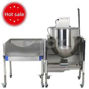 Machine à Popcorn au Caramel avec Tambour de Revêtement pour un Mélange Homogène <span class=keywords><strong>des</strong></span> Saveurs, Solution aux Inégalités de Douceur pour les Salons de Popcorn - Product Image 1