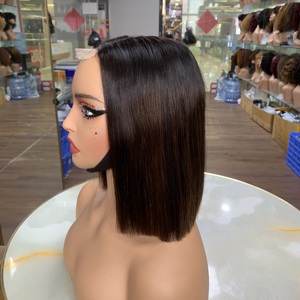Best Seller SDD Vietnamese Human Hair Straight Bob Wigs With 2X6 Lace ,Natural Looking Wigs - Product Image 1