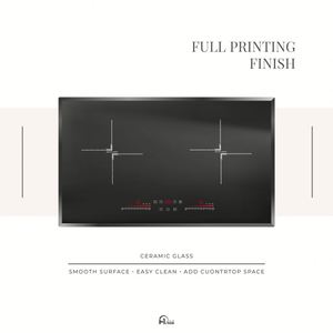 Qualité supérieure Prix compétitif 3 en 1 Table de cuisson à induction horizontale encastrée à 2 brûleurs - Product Image 1