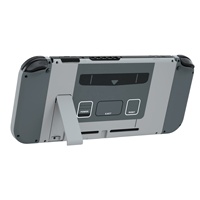 EXtremeRate Autres accessoires de jeu Coque de manette gauche droite Panneau inférieur avec béquille pour console Nintendo Switch NS