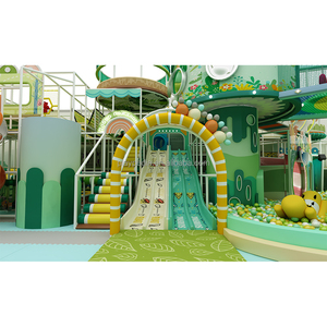 Aire de jeux pour enfants, labyrinthe, équipement de jeu intérieur, grand parc de jeux pour enfants, équipement de terrain de jeux intérieur à thème avec trampoline - Product Image 1