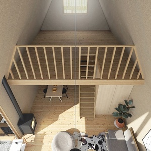 Quacent Sips Tiny Home Tuinhuis Kantoor Flat Pack Tiny Prefab Huis Prefab Gemaakt Huis Luxe Lichtstalen Frame Metalen Huizen - Product Image 5