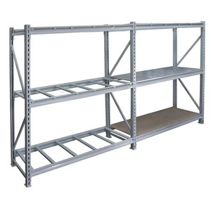 Étagère de stockage en acier galvanisé réglable pour entrepôt, structure principale en métal, assemblage par vis, taille standard, vente en gros - Product Image 5
