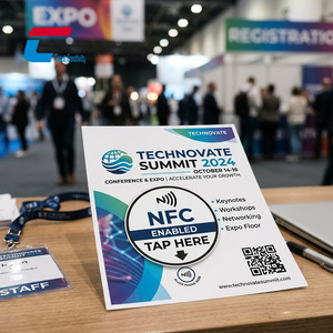 Folleto de Tecnología NFC Personalizado, Folleto de Marketing Digital NFC con Chip Integrado - Product Image 1
