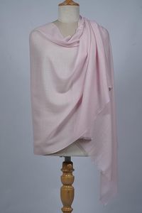 Elegant Cashmere Fine Wool Plain Hand Dyed Stole for Women Soft Lightweight Luxury <b>Wrap</b> <b>Shawl</b> Premium Winter Fashion - Product Image 3