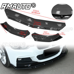 ลิ้นกันชนหน้า F10 สปอยเลอร์กันชนหน้า ดิฟฟิวเซอร์กันชนหน้า ชุดแต่งสำหรับ BMW F10 LCI 2011-2017 อุปกรณ์ตกแต่งรถยนต์ - Product Image 4