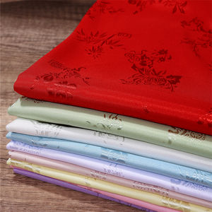 Tissu Jacquard de chrysanthème de bambou d'orchidée de <span class=keywords><strong>prune</strong></span> haut de gamme tissu Jacquard doux et délicat tissu de vêtements de scène - Product Image 1