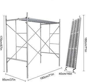 Le support technique en ligne aide le système d'échafaudage moderne de type cadre à atteindre l'objectif de la construction d'échafaudages. - Product Image 2