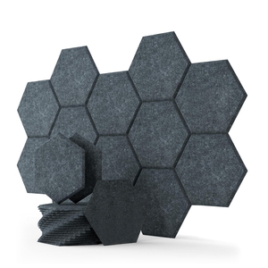 <span class=keywords><strong>Panneau</strong></span> <span class=keywords><strong>acoustique</strong></span> PET hexagonal Conception en nid d'abeille résistante aux intempéries Résistance à l'humidité de 9mm pour terrasses couvertes Conception graphique pour - Product Image 5