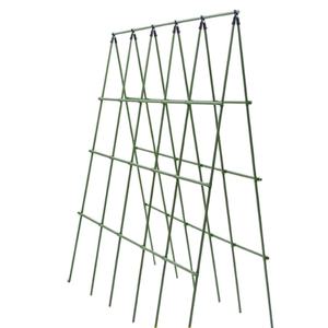 Support de coupe sur mesure en tube d'acier revêtu de plastique pour plantation de jardin - Product Image 2