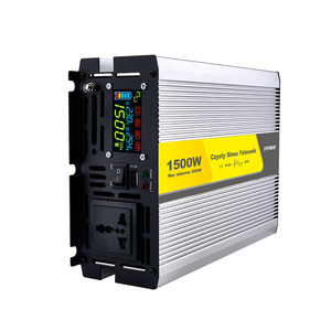 Convertidor de Corriente de Onda Sinusoidal Pura de CC a CA, 12V/24V/48V a 110V/220V, 1000W-6000W, Salida Única, 90% de Eficiencia - Product Image 3
