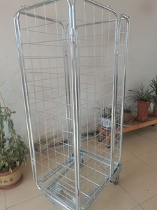 מחסן סיטונאי כלוב טרולי לוגיסטיקה רול מיכל - Product Image 4