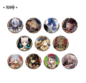 Set di 60 Badge Collezionabili MIHAYO <span class=keywords><strong>Genshin</strong></span> <span class=keywords><strong>Impact</strong></span> Serie 'Festa della Notte Finale', Giocattoli Regalo per Bambini, Compleanno - Product Image 1