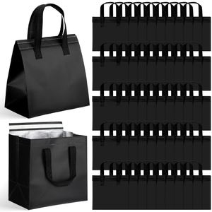 Sac isotherme personnalisé pour plats à emporter, sac de livraison alimentaire, sac de courses thermique isolé - Product Image 1
