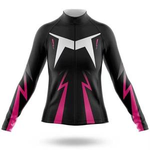 Maillot de cyclisme Zede le plus populaire, design gratuit, manches longues, léger, respirant, coupe-vent, séchage rapide, pour le cyclisme sur route classique - Product Image 3