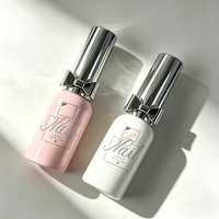 Botellas de Esmalte de Uñas Personalizadas con Logotipo, Rectangulares, Esmeriladas, de 10 ml, con Impresión a Color