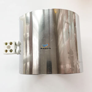 แหวนอัดรีดพลาสติกไฟฟ้า120V 240V ฮีตเตอร์วงแหวนไมกาพร้อมเทอร์โมคัปเปิลชนิด K - Product Image 4