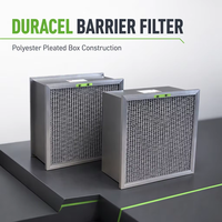 Nouveau filtre de remplacement DuraCel XL-60N pour turbine à gaz, barrière filtrante F6, débit d'air élevé 3400 m³/h, boîte de filtre d'admission d'air en polyester