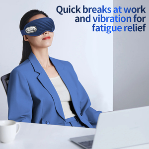 Electric <b>USB</b>/Battery-Powered Eye Massager with Air Pressure and <b>Heat</b> Music-Playing Eye Care Mask for Household Use - Product Image 5