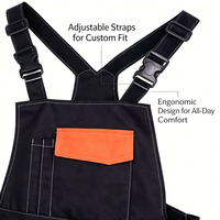Salopette de travail professionnelle multi-poches, combinaison de protection, uniforme de sécurité, pantalon de travail industriel pour chaudière