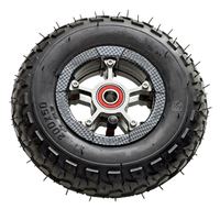 Roue en caoutchouc pneumatique de qualité supérieure 8x2 pouces 200x50 mm adaptée au mountainboard électrique