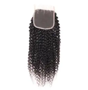 The Best Favorite Jerry Curly Style Hair With HD/Transparents Lace Closure For Black Women Full Size