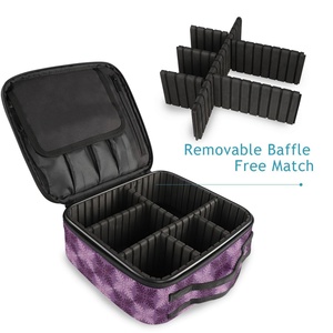 Hawaii Ulu Relavel Portable <b>Make</b> <b>up</b> Brush Storage Bag Professional Artist Cosmetics Organizer Handheld Travel <b>Case</b> with Divider - Product Image 5