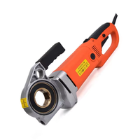Machine de filetage électrique portable 2300w tête de matrice automatique pour plaque de charnière et outil de poche de filetage de tuyau galvanisé