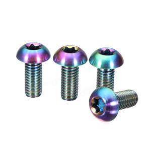 Tornillo de Titanio con Cabeza Hexagonal Torx Gr5, Anodizado de Fábrica, para Motocicleta - Product Image 1