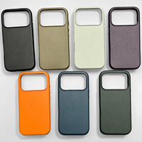 Étui magnétique en cuir pour iPhone 17 Pro Max, compatible avec la recharge sans fil, coque magnétique pour 16 Pro Max avec boîte